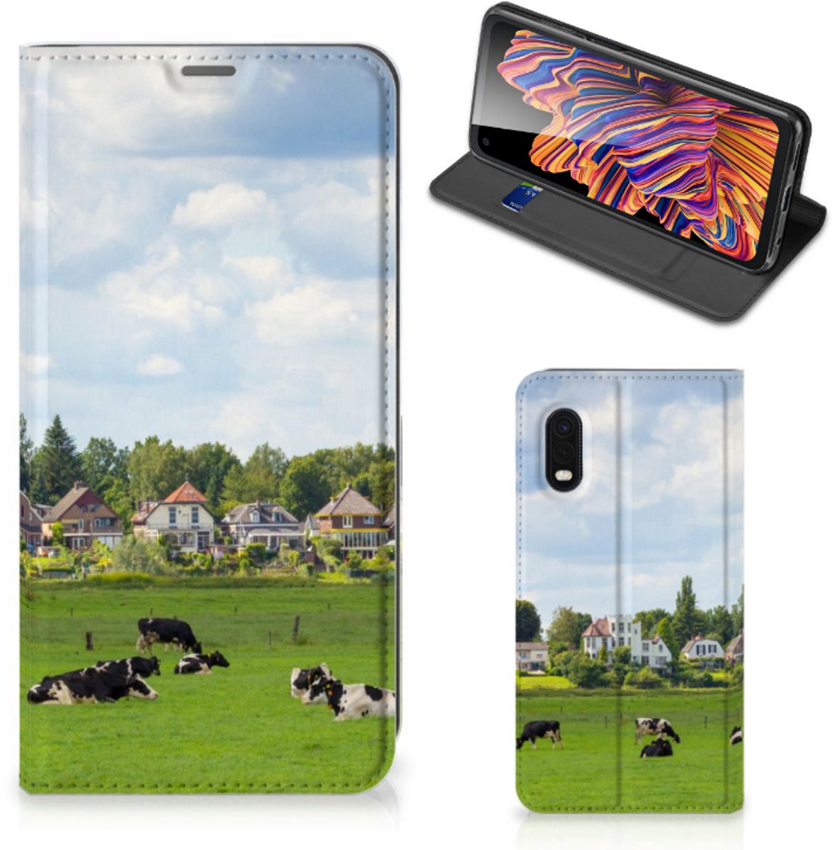 Samsung Xcover Pro Hoesje maken Koeien