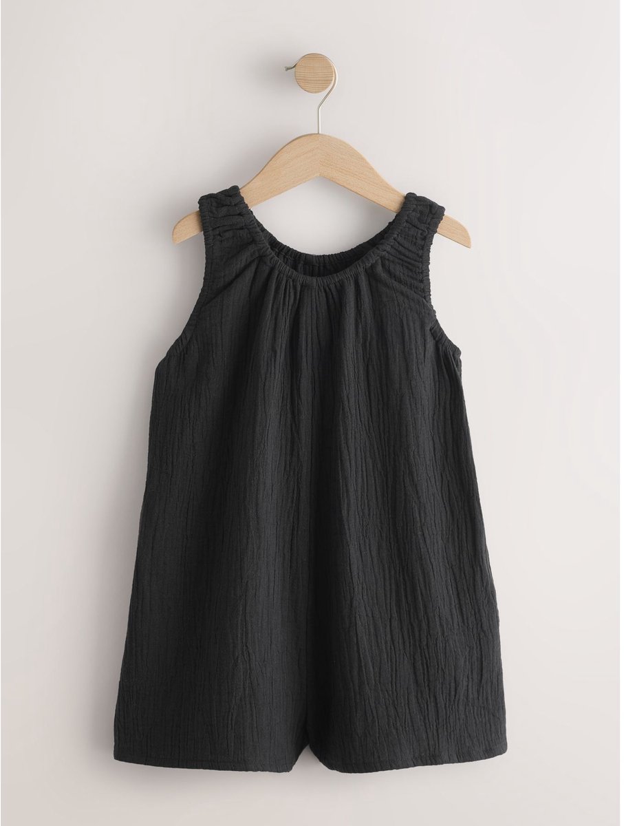 Next - Meisjes - Playsuit - Zwart