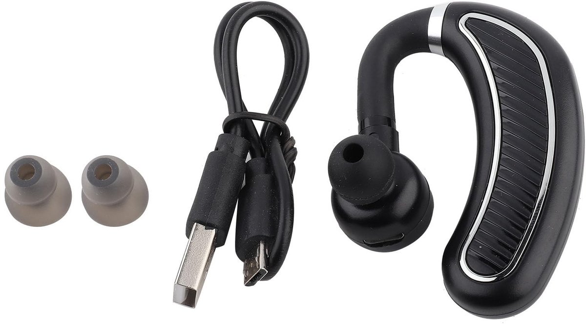 Brrnoo Bluetooth Headset - Draadloze Earbuds met Microfoon en 70 Dagen Standby