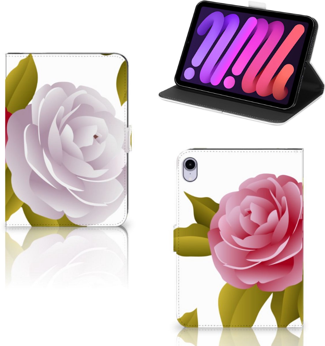 iPad Mini 6 (2021) Tablet Cover Roses