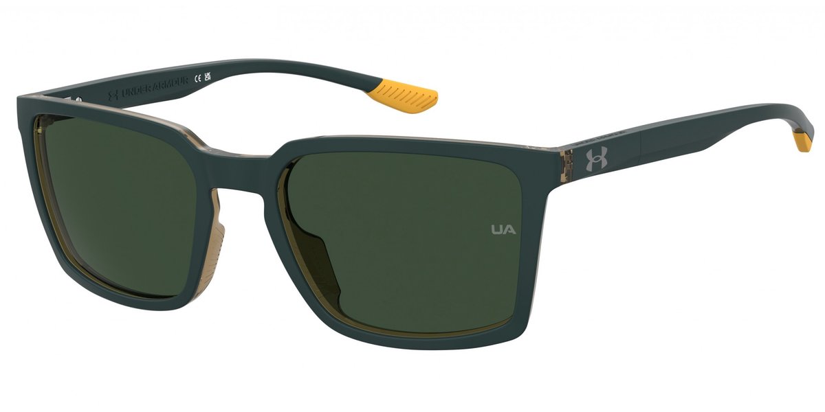 Under Armour UAATE GREEN BEIGE/GREEN 57/20/145 Unisex Zonnebrillen