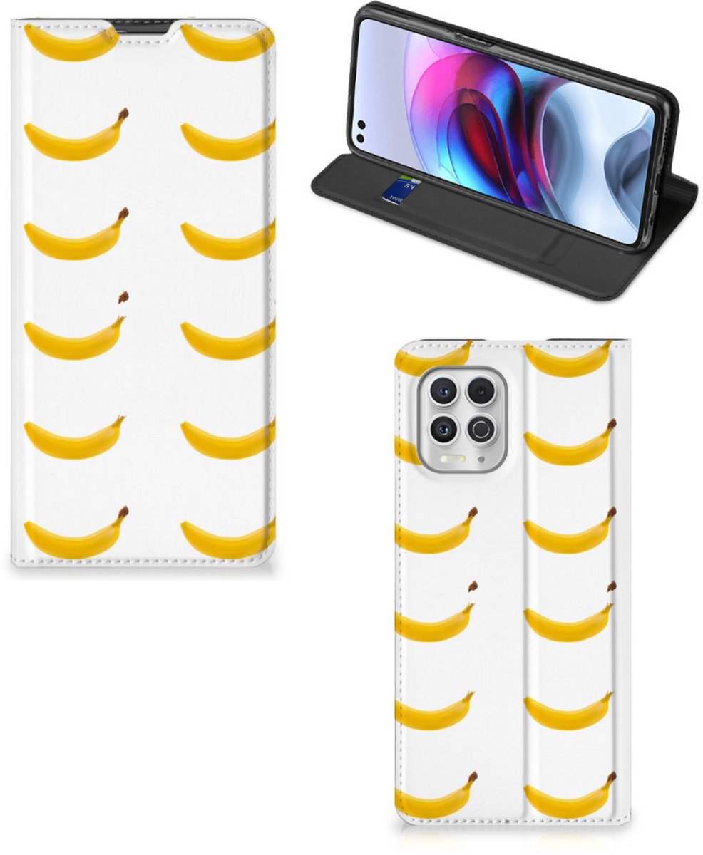 Motorola Moto G100 Flip Style Cover Banana