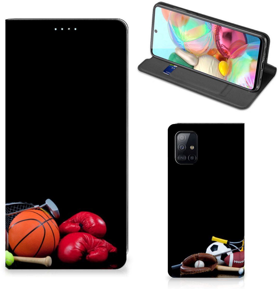 Samsung Galaxy A71 Hippe Standcase Sports