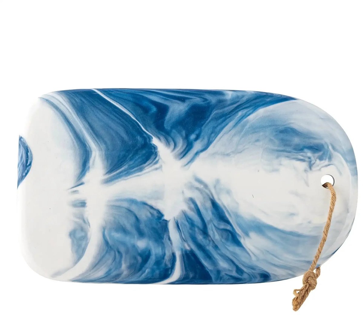 Snijplank aardewerk blauw Aiden 35cm