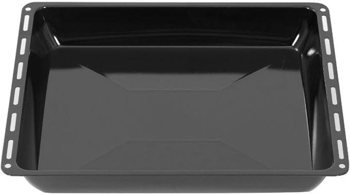 Extra Diepe Geëmailleerde Bakplaat 45,5 x 37,5 cm voor Oven en Fornuis