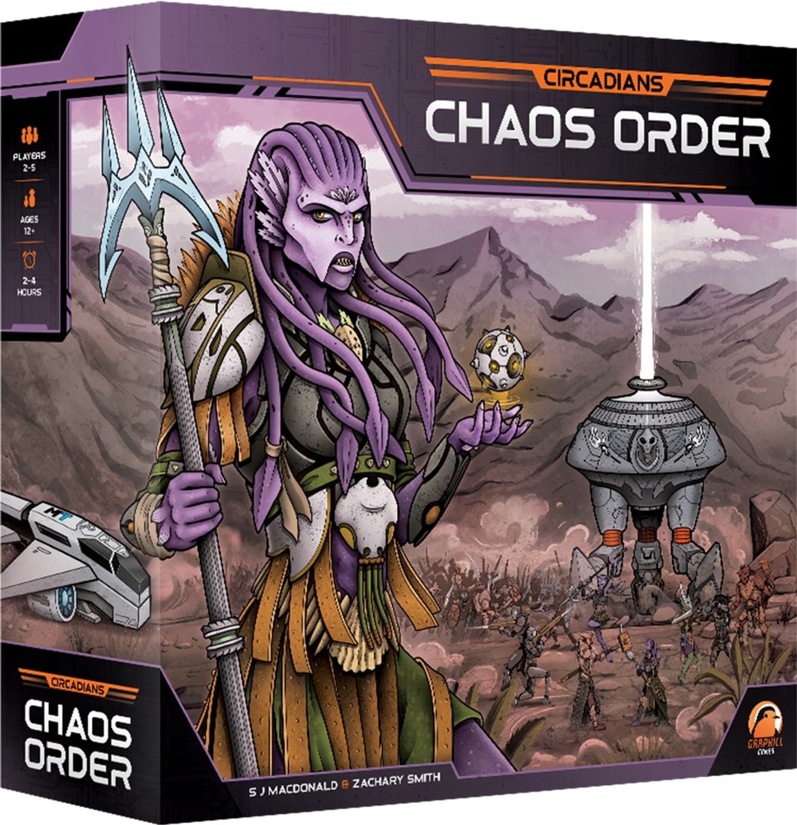 Circadians Chaos Order Bordspel - EN