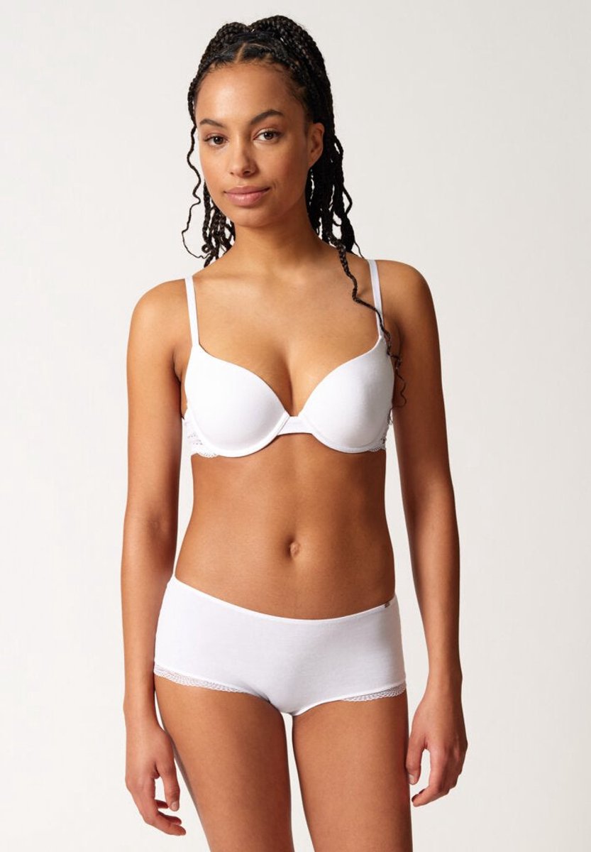 Skiny BH - Vrouwen - wit - Kant