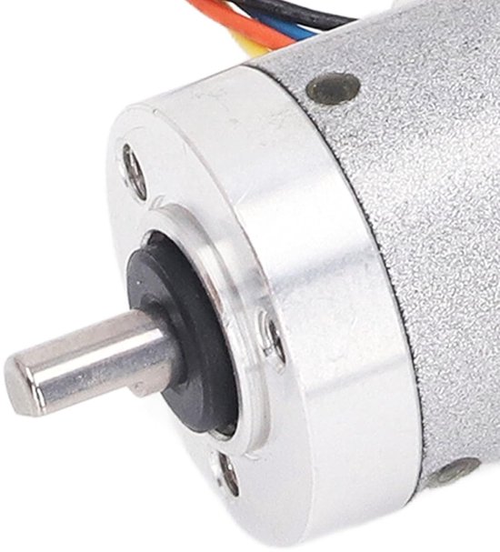 Mini Gear Motor - Stepper Motor - Automatisering Kantoor - Roestvrij Staal - 75g - Zilver — afbeelding 5