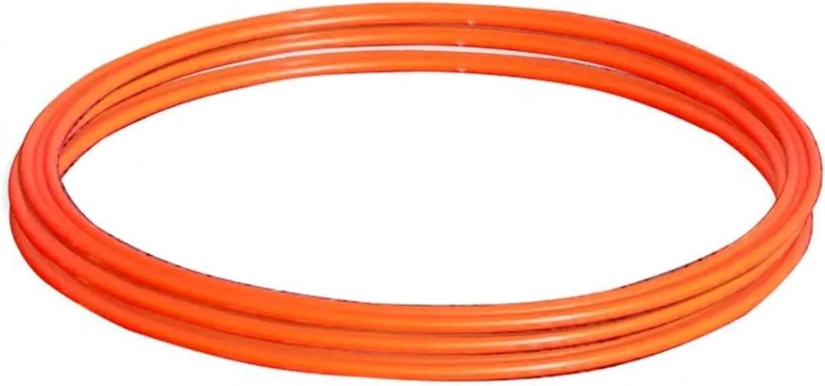 Snelheidsringen Agility Training - Oefenringen Voetbal - Sporttraining Verbeteren - Versterkte Robuuste Structuur - 30/40/50 cm - Oranje