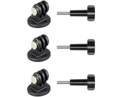 Statiefadapter Geschikt voor GoPro Hero 13, 12, 11, 10, 9, 8, 7, DJI OSMO Action 4, 3, Insta360 Ace Pro en AKASO actiecamerastatief
