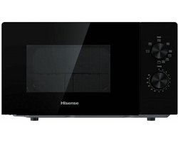 Magnetron met Grill - Compacte Oven - Snelle Maaltijden - Mechanische Bediening - 20 Liter Inhoud - Zwart