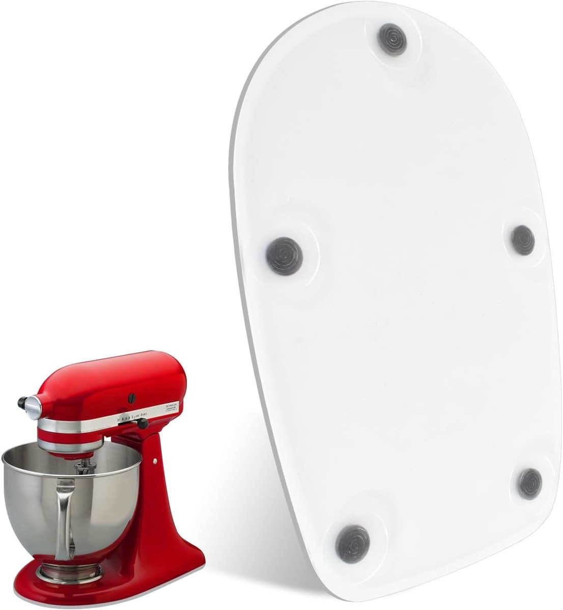 Antislipmat voor Keukenmachines en Blenders, Geschikt voor 4.5-5 Qt Mixers, Keukenaccessoires en Reserveonderdelen