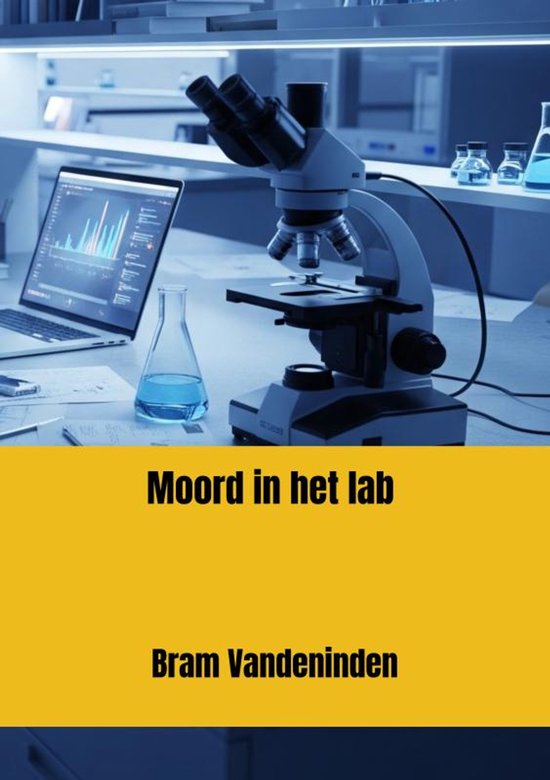 Moord in het lab - cover