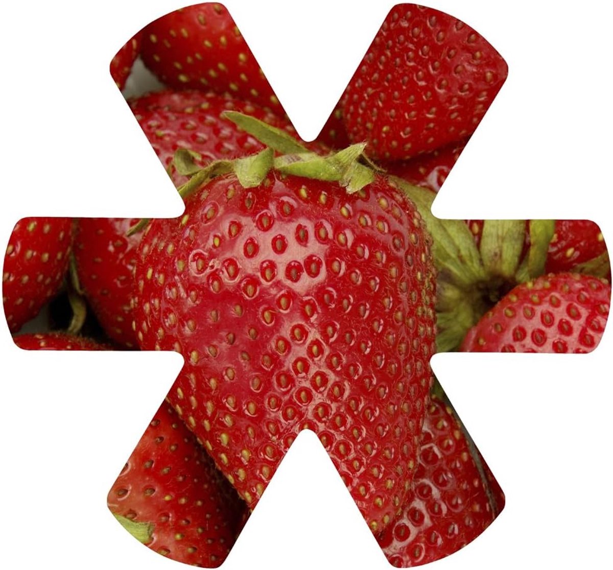 Panbeschermer - Onderzetter - Keuken Beschermen - Set van 3 - 38cm - Rood