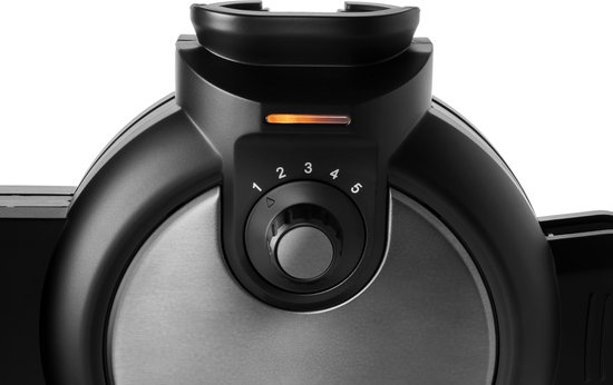 FRITEL WA 2225 Top Fill Wafelijzer – Amerikaanse Wafels – Wafelmaker voor 4 Wafels – 5 Bruiningsniveaus – PFASvrij – Zwart — afbeelding 4