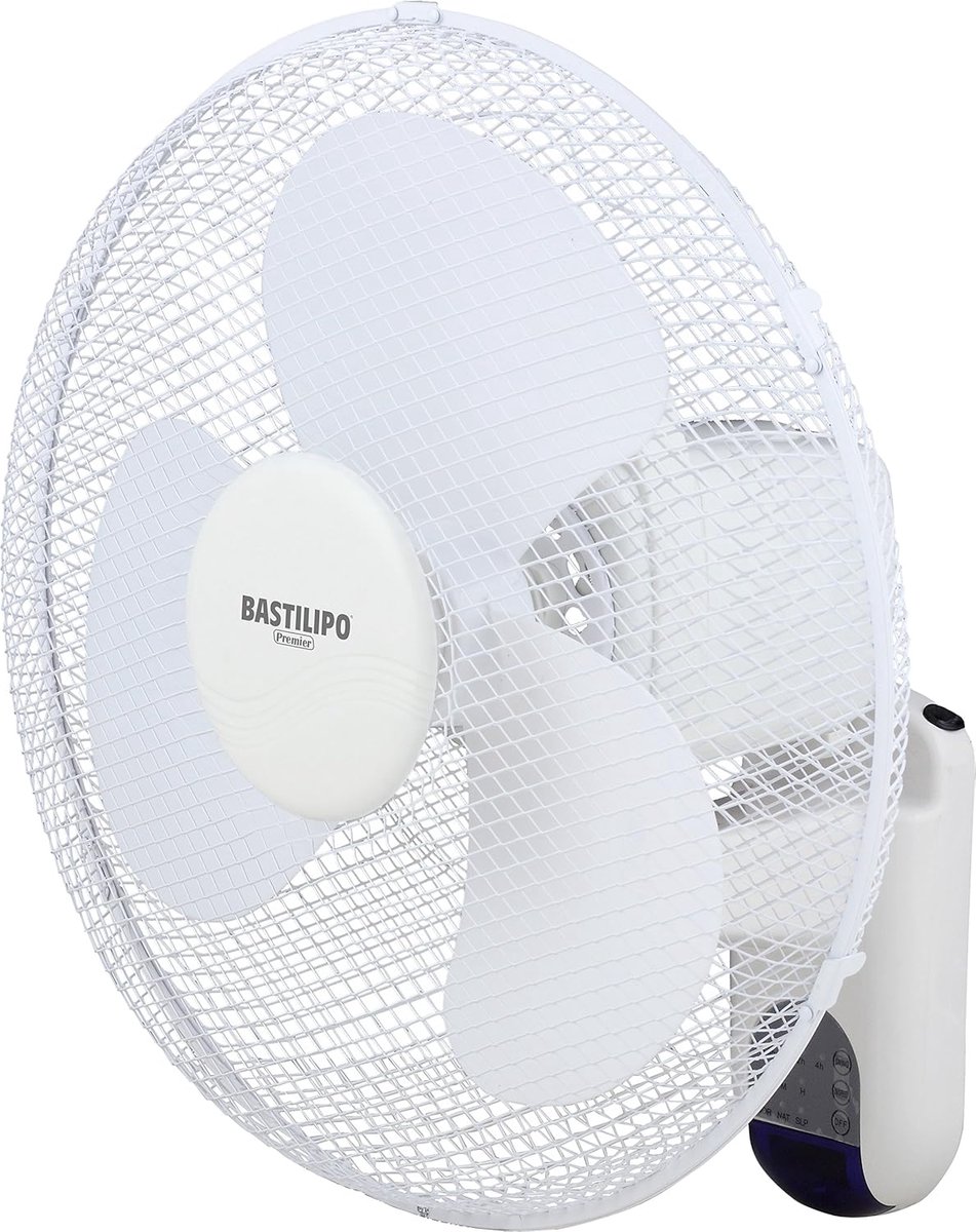 Wandventilator - Muurventilator Met Afstandsbediening - Muur Ventilator - Zwenkbaar