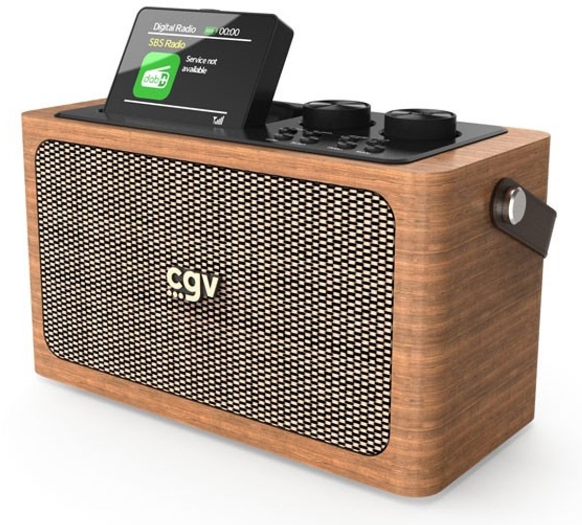 Draagbare radio - CVG - BeBop DAB+ - Bluetooth - ingebouwde batterij