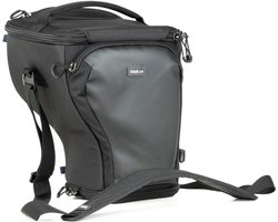Think Tank - Digital Holster 40 V3.0 - Schoudertas voor Camera's - Geschikt voor camerabody's met grip en 24-70mm f/2.8 lens met omgekeerde zonnekap - Zwart