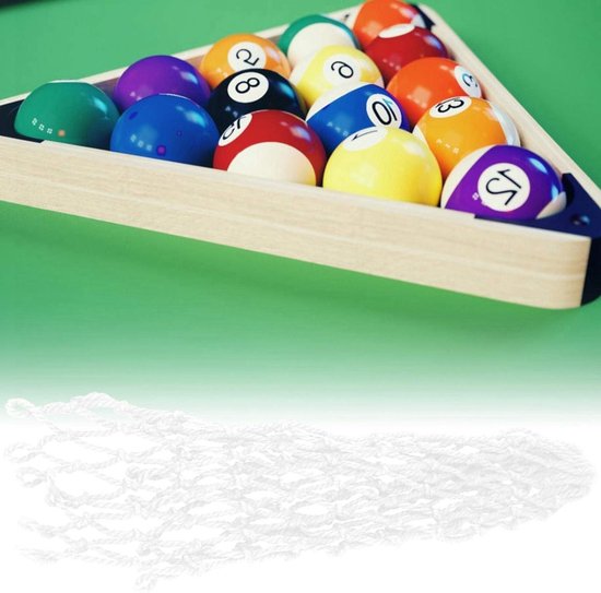 6 Stuks Billiard Pocket Netten voor Pooltafel - Hollow Out Mesh Bag voor Snooker en Biljartspellen — afbeelding 5