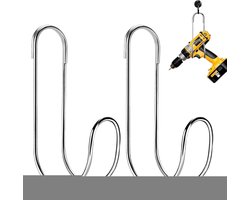 Hose Hook - Water Pipe Storage Set 2-Piece,Stainless Steel Hooks Hanging System Storage Solution For Garden, Garage And Yard
