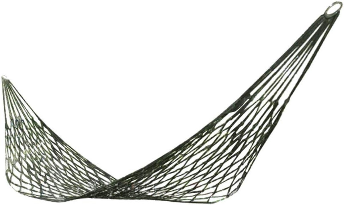 Hangmat voor één - Net hangmat - Ontspanning in de tuin - Ademende nylon stof - 200 x 80 cm