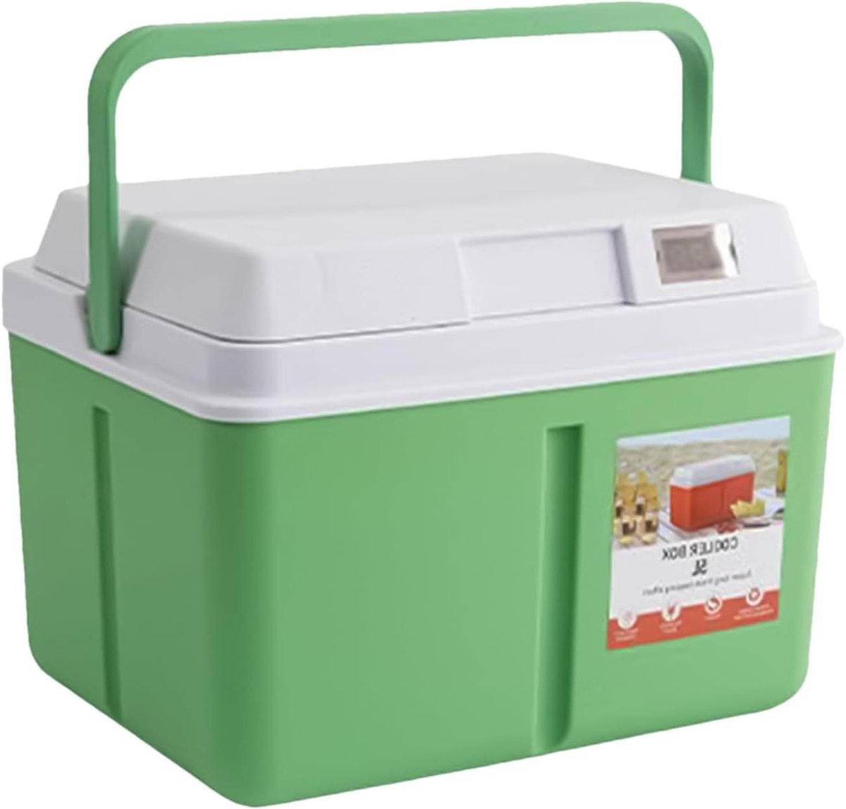 Koeler voor auto, 5L/8L draagbare geïsoleerde koeler | Geïsoleerde lunchbox voor vrachtwagen strand auto golf roadtrip wandelen mariene sport werk kantoren