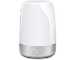 Nachtlampje Wekker - Zonsopgang Simulatie Lamp - Rustig Wakker Worden - Instelbare Timer - 1 Eenheid - Warm Wit