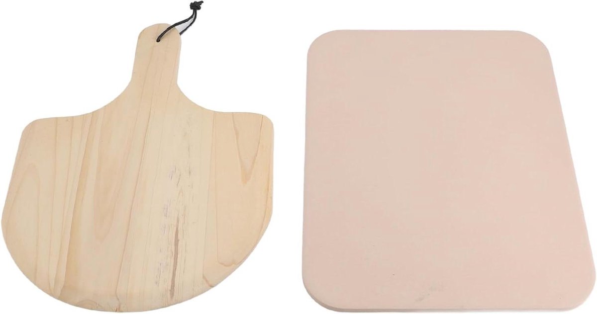 Pizza Steen - Baksteen Oven - Brood Bakken - Gelijkmatige Warmte - 45 x 40 cm - Niet gespecificeerd