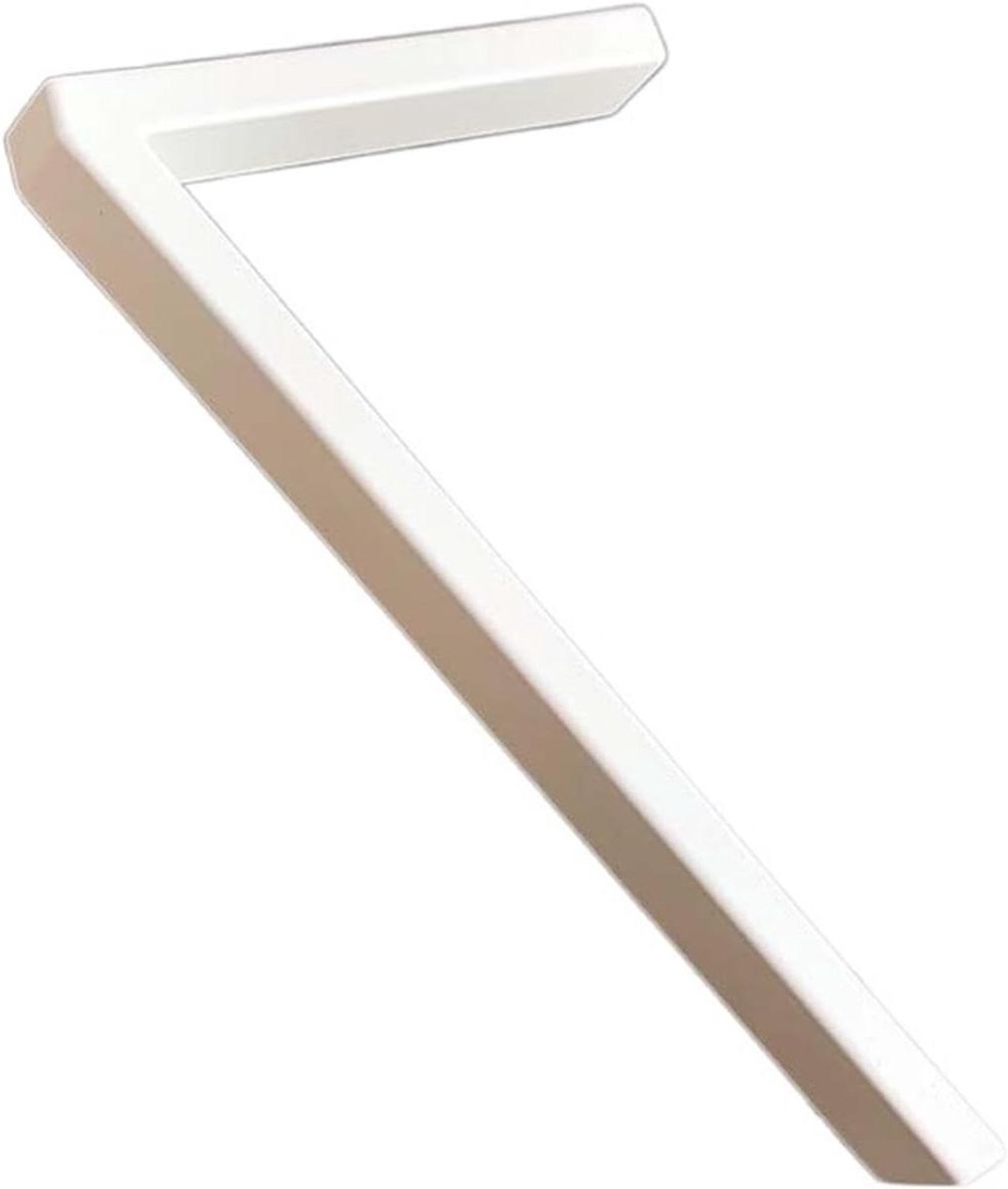 Huisnummer - Deurnummer Plaat - Adres Aangeven - Zonder Boren - 125 mm - Wit