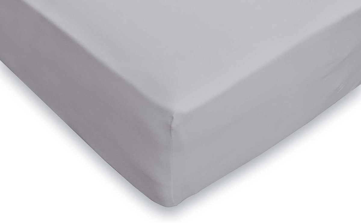Baby Hoeslaken - Ledikantlaken Jersey - Babykamer Inrichten - 100% Gebreid Katoen - 60x120 cm - Lichtgrijs