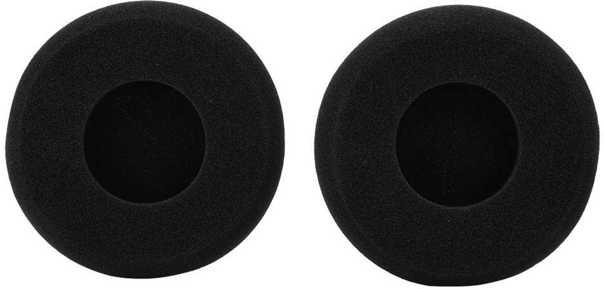 Dailygoods- Oorkussens Zwart - Vervangende Pads - Geschikt voor Grado Sr60/Sr80/Sr225/M1/M2 - Traagschuim/Eiwitleer - Duurzaam/Zacht/Geluiddicht - Hoofdtelefoon Pads