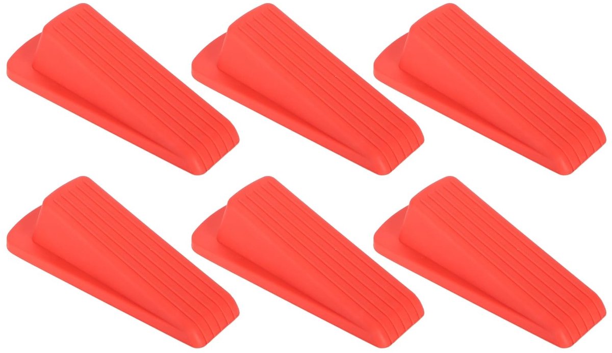Dailygoods- Deurstopper - Antislip - Stabiele Basis - Geschikt voor Houten/Glazen Deuren - Voor Binnen/Buiten - Hoogwaardige TPR Materiaal