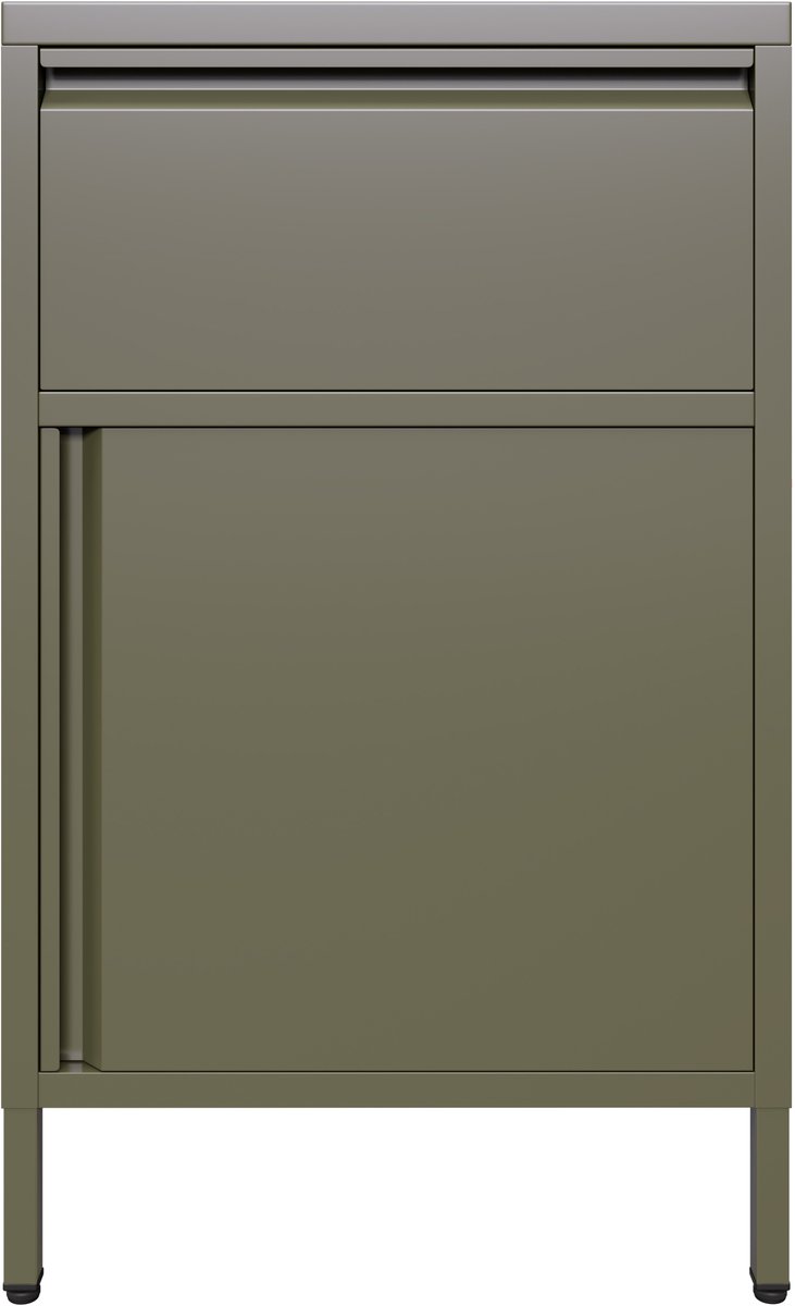 Popstrukt Bon Bon Nachtkastje - Moss Grey (Groen)