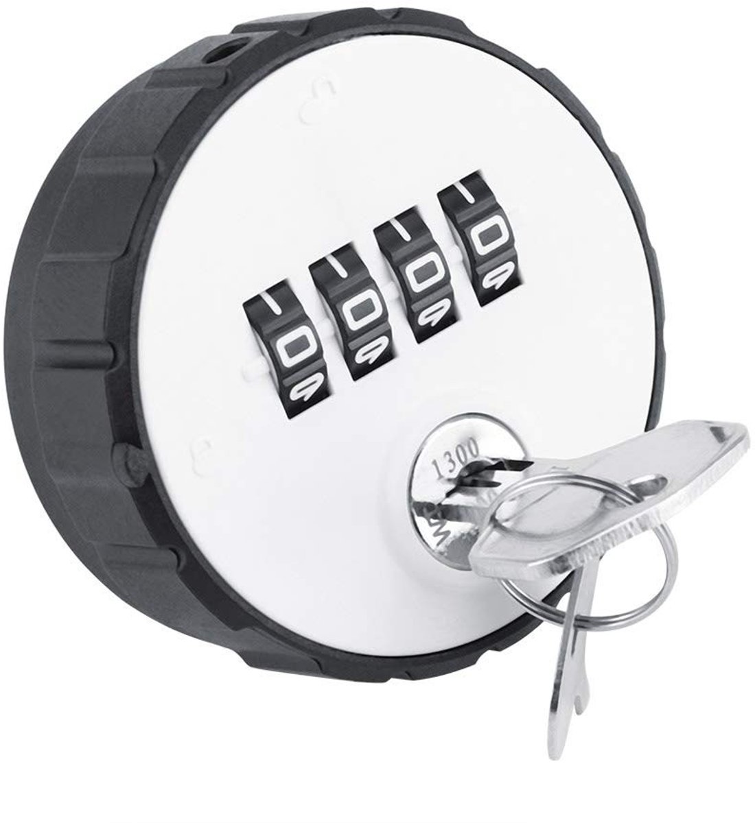 Dailygoods- Codeslot 4-Cijferig - Zinklegering - Veilig Slot - Handig voor Kasten - 20 mm Inbouwdikte - 100 Cijfercombinaties
