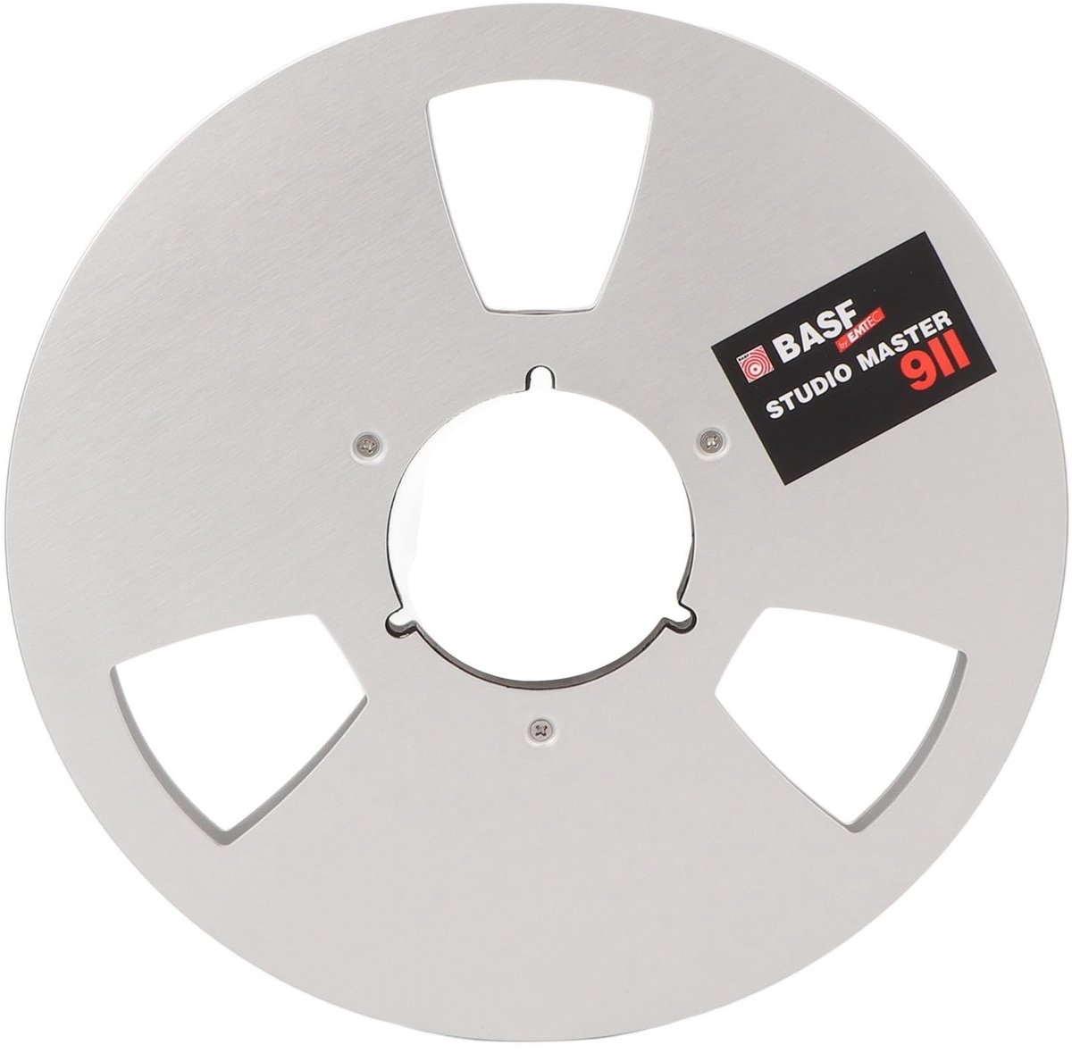 Dailygoods- Lege Tape Reel Professioneel Ontwerp - Aluminium Lege Schijf - 1/4 Inch Tape - 10 Inch Diameter - Universeel - Drie Gaten - Tapehaspel