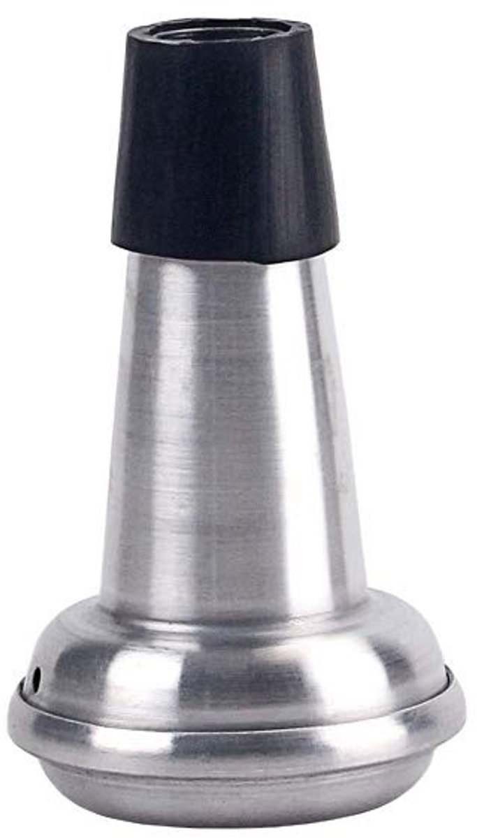 Dailygoods- Trompetdemper Lichtgewicht Aluminium - Mini-demper - Duurzaam - Goede Projectie - Trompet Brasses - 10.8x6.49cm
