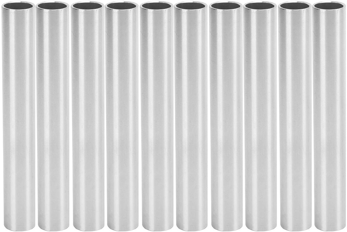 Dailygoods- Aluminium Buis 14mm OD - 12mm Binnenmaat - 100mm Lengte - Naadloze Tubing - Robotica Toepassingen - Duurzaam Aluminiummateriaal - Aluminium Buisjes