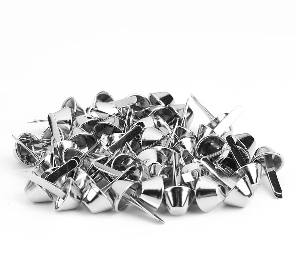 Dailygoods- Klinknagels 50 Stuks - Klinknagels voor Leer - Holnieten - Klinknagel Tang - Hoge Kwaliteit - Gemaakt van IJzer - Decoratieve Nagels