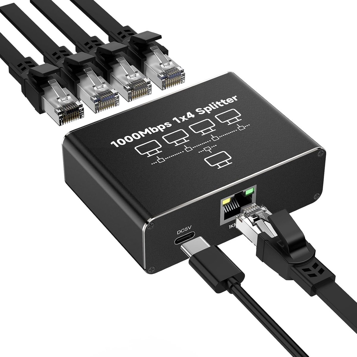 Netwerk Switch - Netwerk Splitter - Unmanaged - internet accessoire