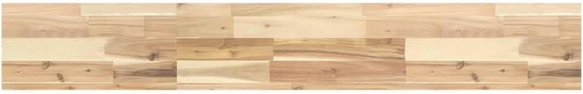 Tafelblad Acacia - Houten Plaat - Tafel Maken - Massief Hout - 140x20x2 cm - Bruin