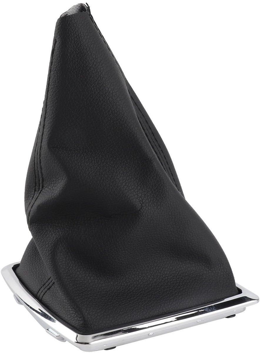 Dailygoods- Versnellingspook Hoes PU Leer - Pookknop - Vervangingsonderdeel - Schakelstangkap - Voor Focus 2005-2012 - Zwart - Versnellingshendel