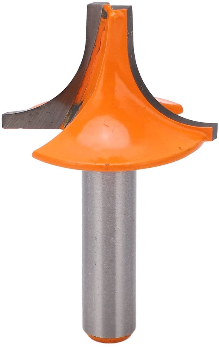 Dailygoods- Schaaffrees Precisie Snijden - Verstelbare Diepte - Tungsten Carbide Legering - Houtbewerking - Ronde Rand Cutter - 8mm Schacht - Frezen