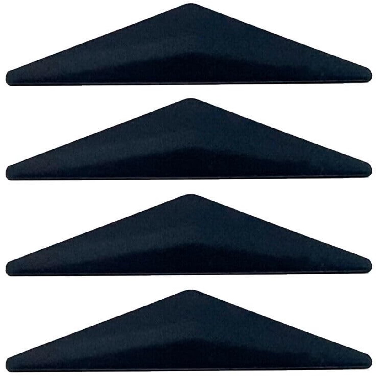 Dailygoods- Voetband Set van 4 Stuks - Rubber Voetvoet Pad - Compatibel met MSI GE73/WE73/GP73 - Verwijderbare Tape - Onderkant Laptop - Laptop Voetpad