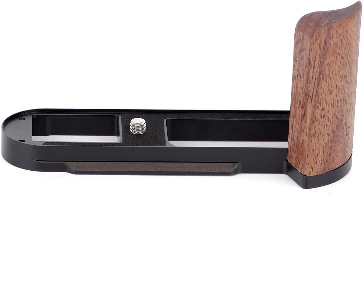 Camera Handgreep - Houten Grip - Verbeterde Stabiliteit - Snel Batterij Toegang - 132-38-66 mm - Niet gespecificeerd