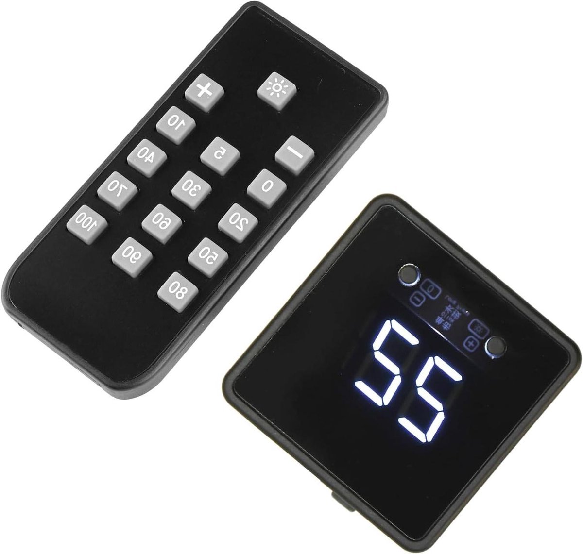Ventilator Controller - Snelheid Regelaar - Koeling Optimaliseren - Met Afstandsbediening - 60W Vermogen - Zwart