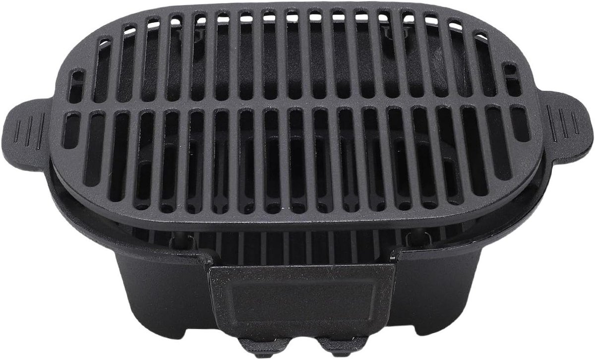 Yakitori Grill - Hibachi BBQ - Buiten Koken - 100% Gietijzer - 8.7 kg - Zwart