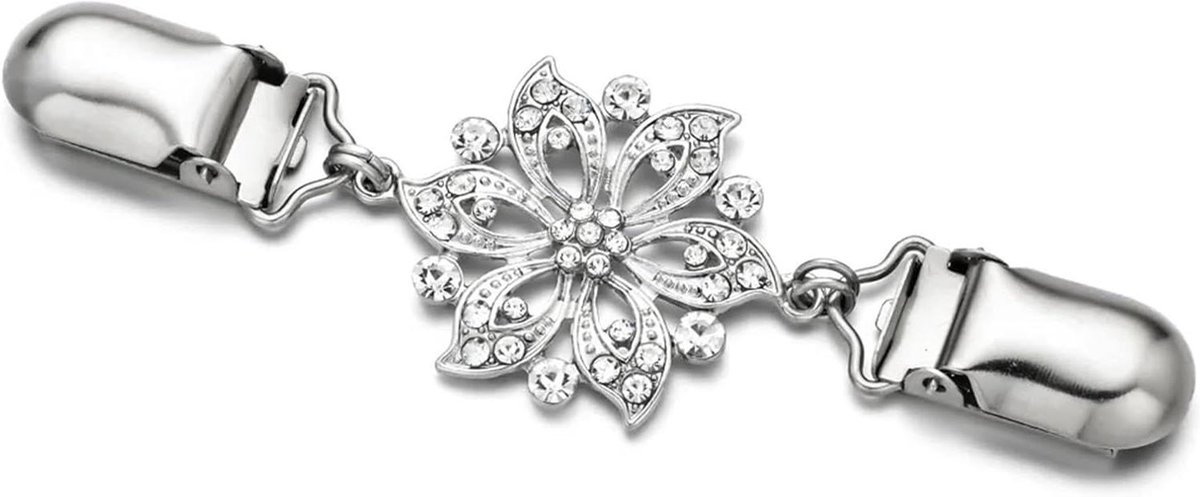 Vest Clips - Trui Clips - Kleding Versieren - Mini Kristal - 12.5 cm - Goud