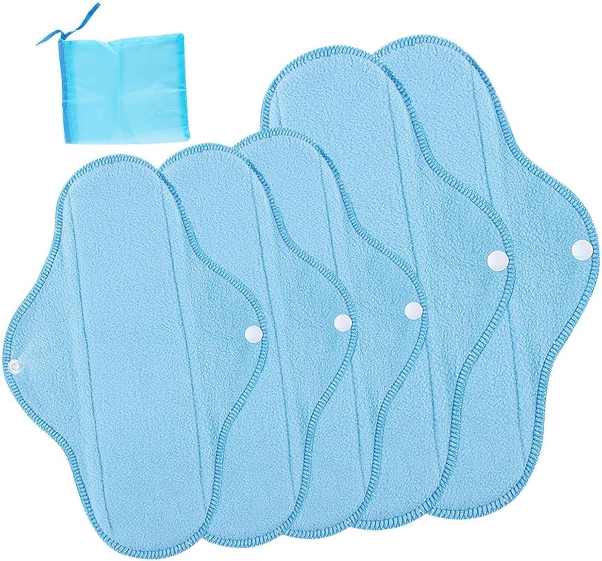Herbruikbare Inlegkruisjes - Wasbaar maandverband - Dagelijkse hygiëne - Lekvrij en absorberend - 5 stuks - Niet gespecificeerd