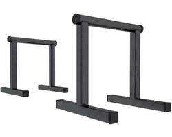 KS Handel 24 Fitness DIP Station Push Up Barren Set van 2 Stands Fitness Optrekstang - Geen montage nodig -