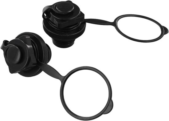Ventiel Adapter - Boot Ventiel - Watersport Accessoires - Lekvrij Ontwerp - 2 Stuks - Zwart — afbeelding 4